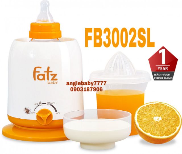 (HÀN QUỐC) Máy hâm sữa tiệt trùng fatzbaby (FB3012SL/ FB3002SL / FB3003SL/ FB3027SL)