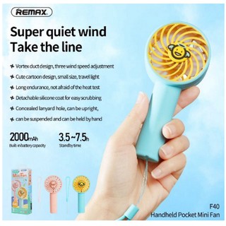QUẠT MINI CẦM TAY REMAX F40