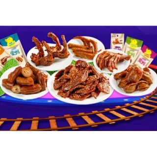 [HÀNG SẴN] Combo cổ cánh vịt đồ ăn vặt Trung Quốc 560gr/310gr