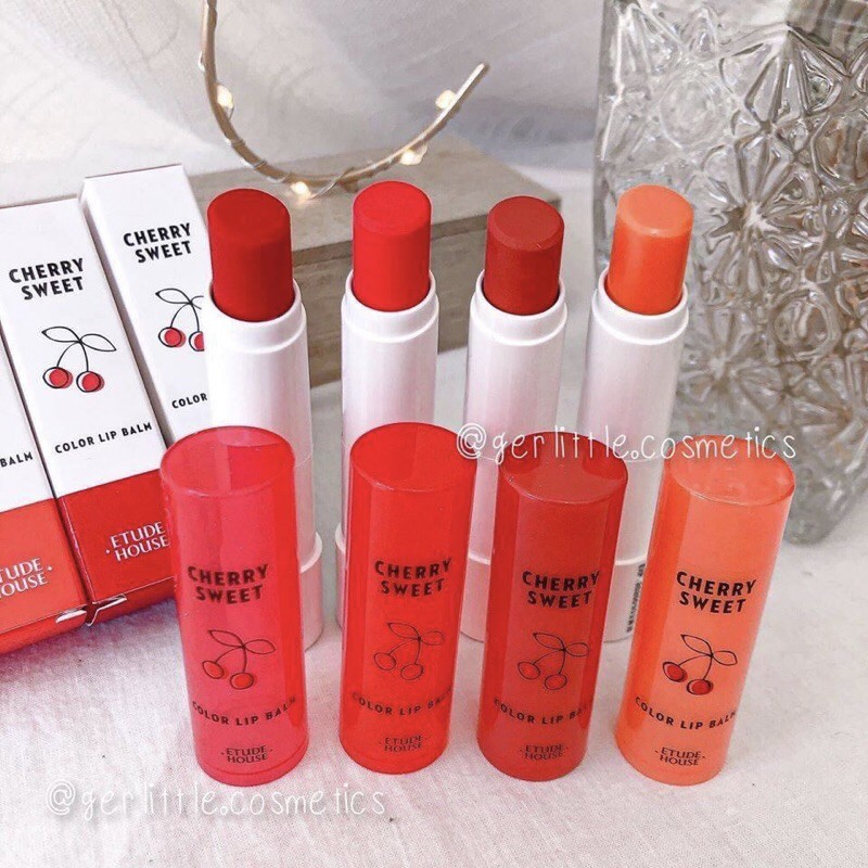 SON DƯỠNG TRÁI CÂY CHERRY SWEET COLOR LIP BALM