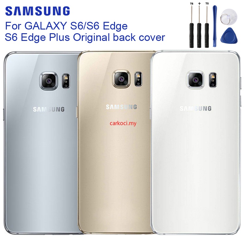 Nắp đậy pin mặt lưng cho Samsung GALAXY S6 G920 S6 Edge G9250 S6 Edge+ S6 Edge Plus G9280