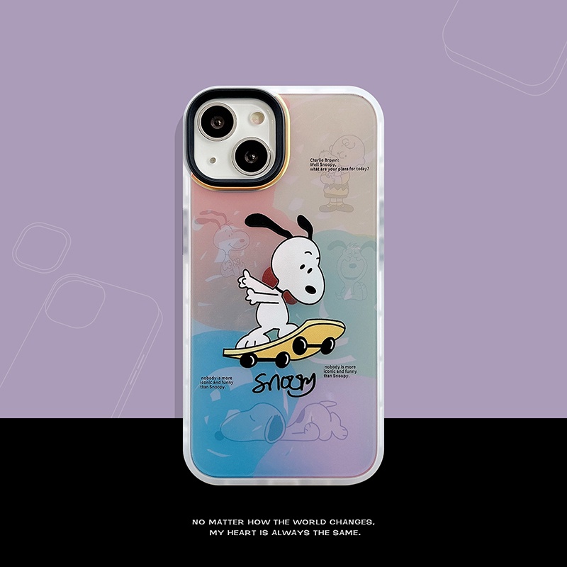 Ốp Điện Thoại In Hình snoopy Dễ Thương Cho iphone 13 Pro Max i13 13pro 11ProMax i11 iX Xs XR Xs Max 7plus 8plus 12Pro 12 Pro Max