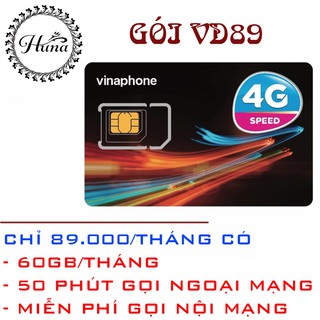 Sim 4G Vinaphone Khuyến mãi khủng 60GB/tháng - Miễn phí gọi