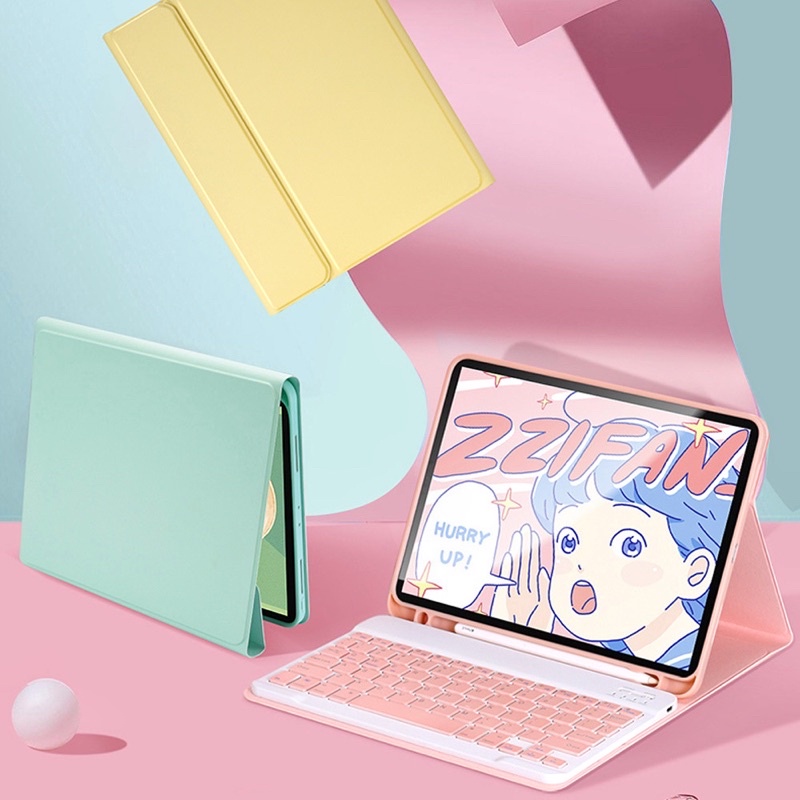 bao da kèm bàn phím bluetooth cho ipad pro m1/ipad air 5/air 4/10.2 inch tại Nguyễn Gia group Cao đạt q5