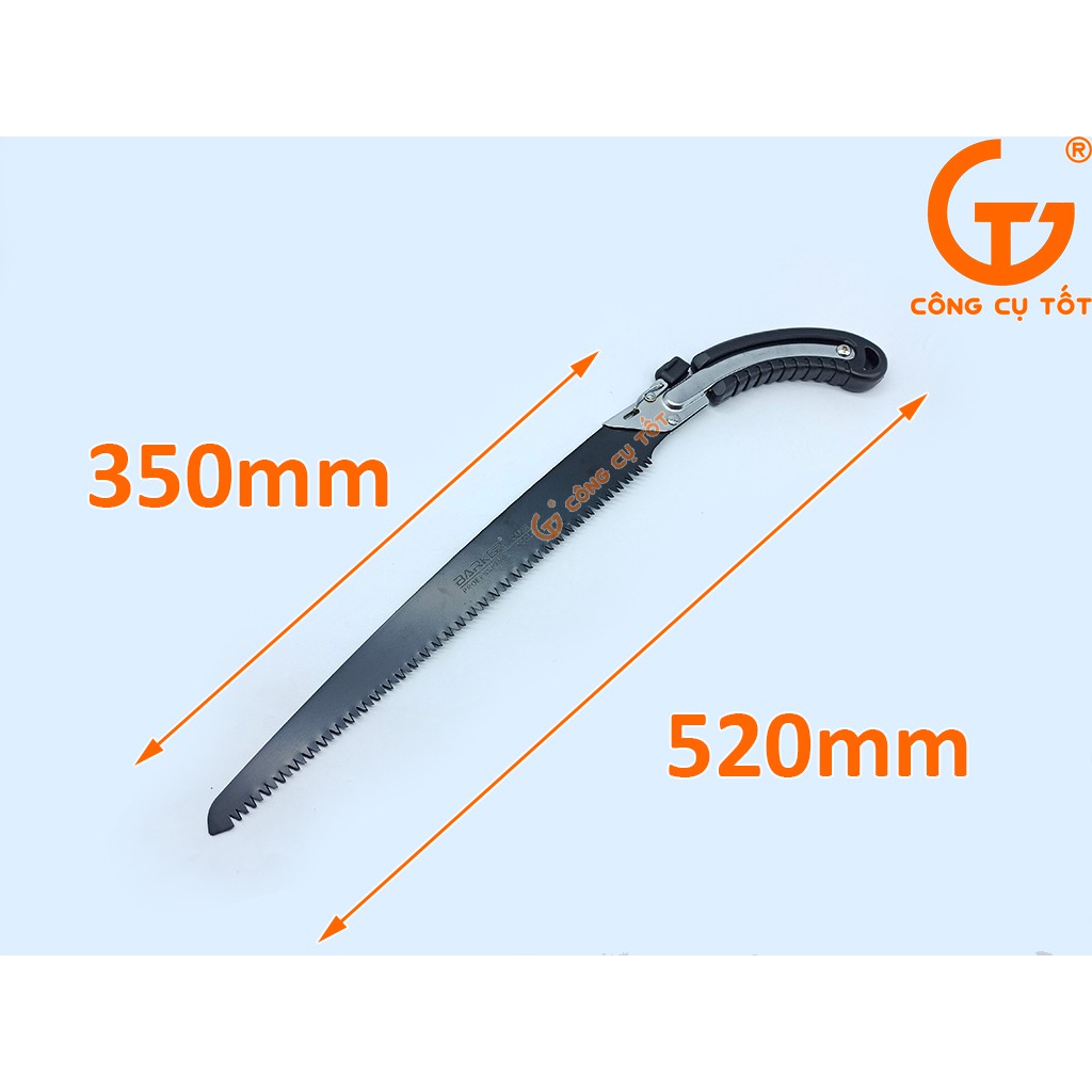 Cưa gỗ Barker lưỡi đen 350mm