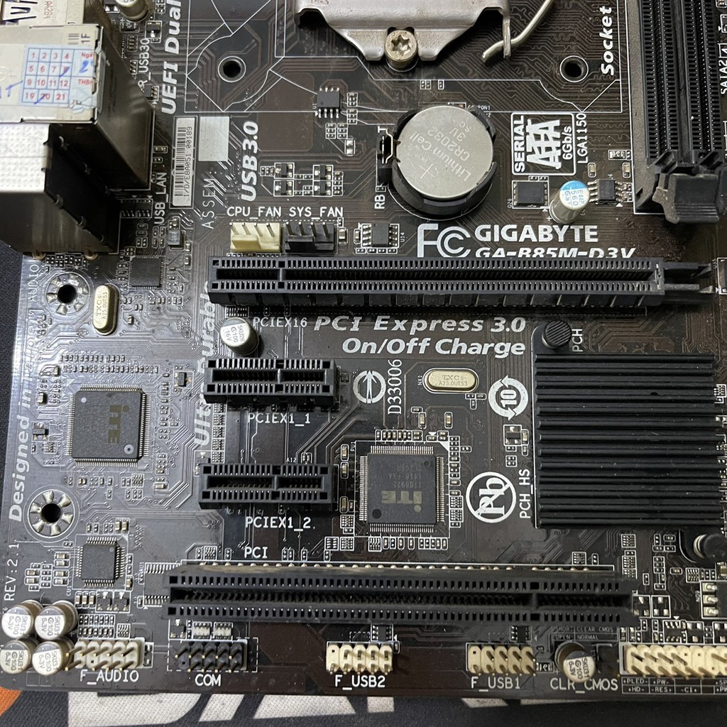 Mainboard GIGABYTE B85M-D3V - Bo mạch chủ B85 D3V