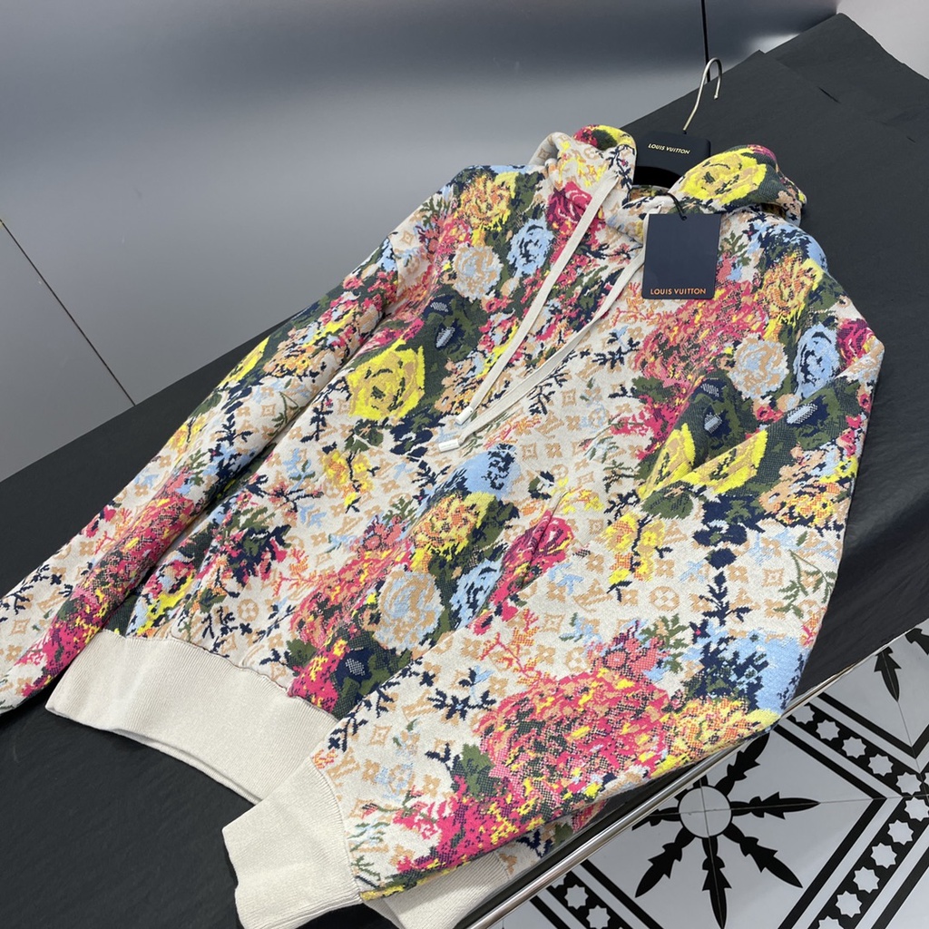 Hoodie thời trang cao cấp Louis Vuitton LV nam nữ phong cách trẻ trung