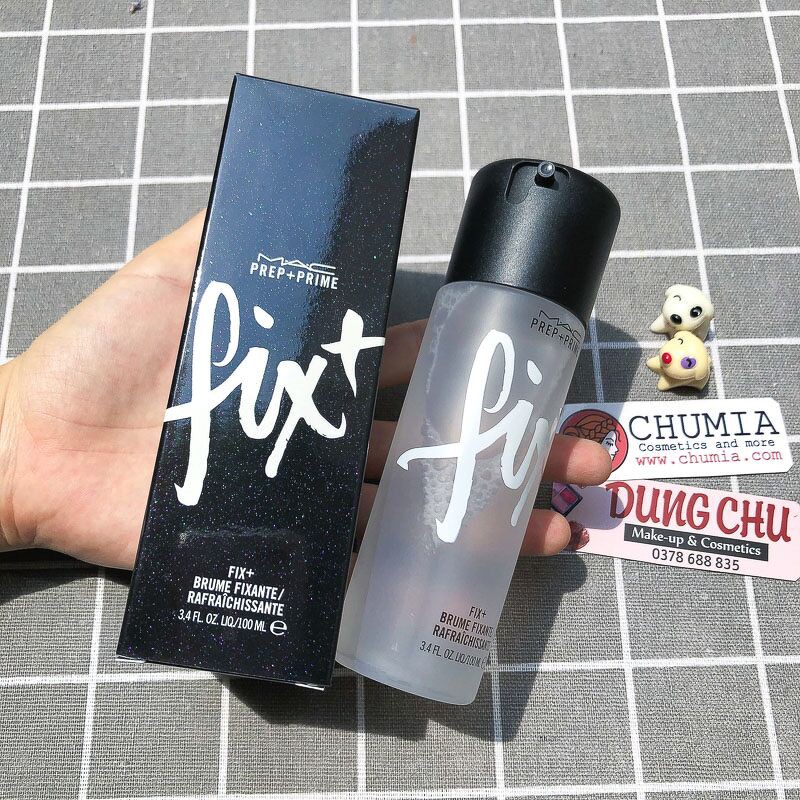 Xịt khoáng makeup xịt khoá nền makeup MAC Fix + Brume Fixante 100ml - Chai trắng - chumia | BigBuy360 - bigbuy360.vn