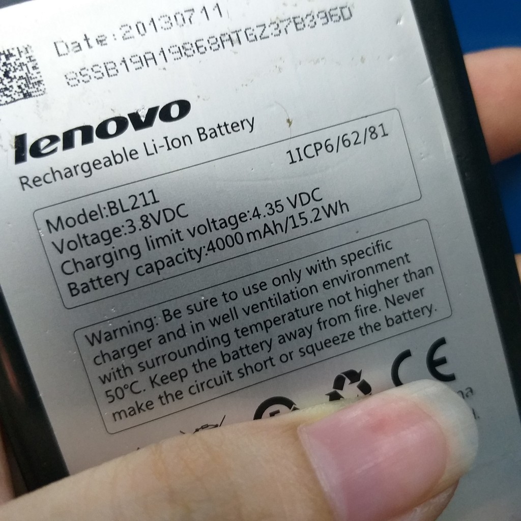 Pin Lenovo P780 Mã BL211 Chính Hãng