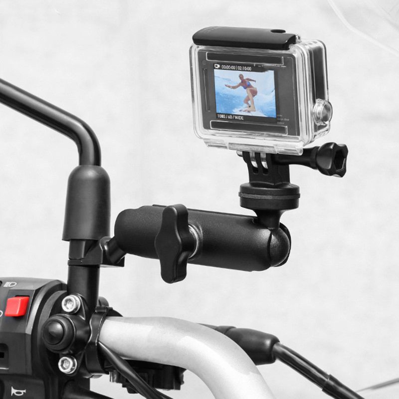 Giá Đỡ Camera Gắn Tay Lái Xe Máy Go-Pro / So-Ny