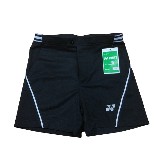 Quần short thể thao cầu lông - bóng chuyền NAM NỮ vải kaki - lưng cài nút có khoá kéo