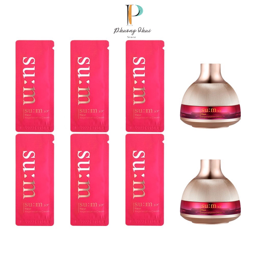 Kem Dưỡng Lão Hóa Sum37 Fleur Regenerative Cream Ngăn Ngừa Lão Hóa Hoàn Hảo 30 Gói x 1ml
