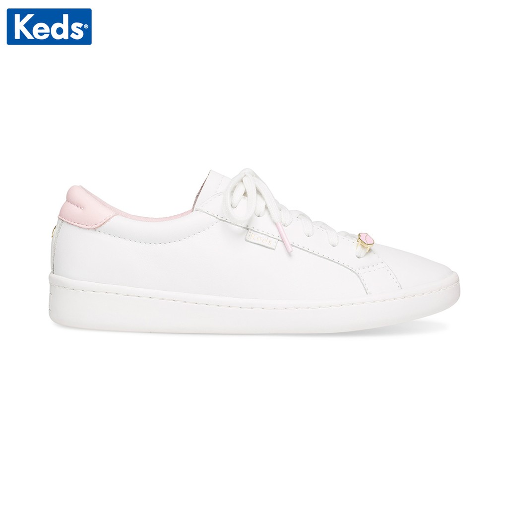 Giày Keds Nữ - Ace Ks Lips Hearts White - KD060491