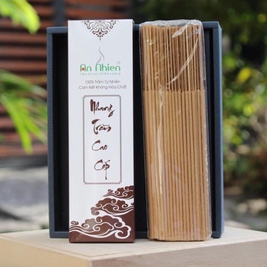 Nhang Trầm Hương An Nhiên Trung Cấp, Hương, Nhang Thờ Cúng Sạch An Toàn, Thơm Phòng, Tự Nhiên, Loại Ngắn 20 cm - 150 Que