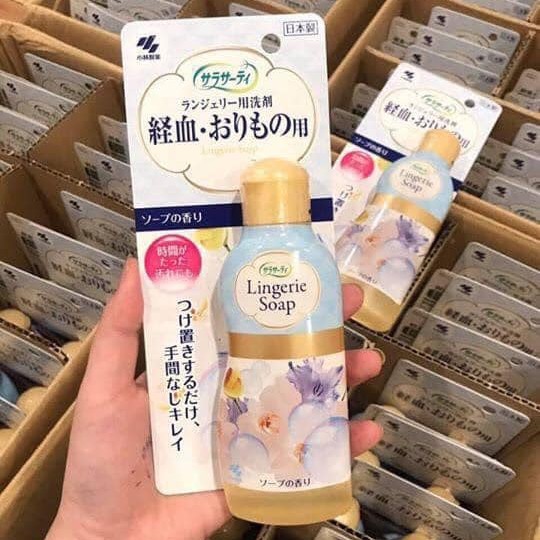 Nước Giặt Quần Lót Lingerie Soap Kobayashi Nhật Bản - Nước Giặt Đồ Lót Nhật Bản Diệt Sạch Vi Khuẩn, Nấm Ký Sinh