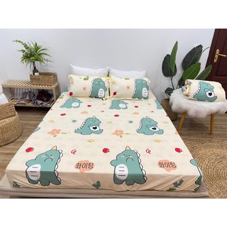 Bộ ga gối bo chun 2mx2m2 dành cho đệm to