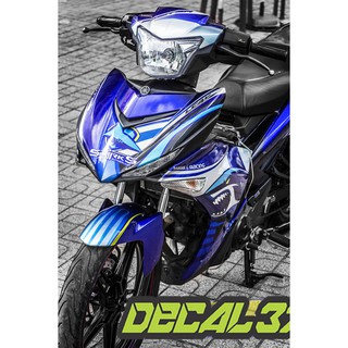 Tem Trùm Exciter 150 Cá mập xanh