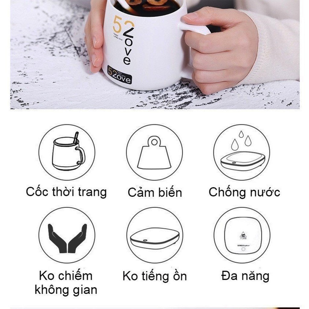 [DÙNG LÀ MÊ] Máy hâm nóng đồ uống, sữa, cafe