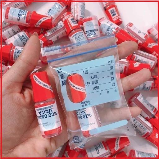 Nước nhỏ mắt Sancoba 0.02% 5ml Nhật Bản - Hỗ trợ người cận thị