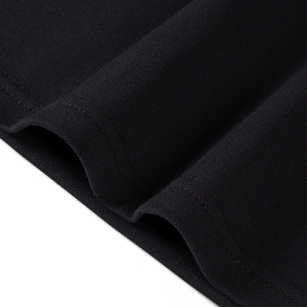 Áo Polo nam KALIN LEEVUS phối chi tiết xám cổ và tay áo, thêu logo, vải CVC cá sấu, form regular APL269