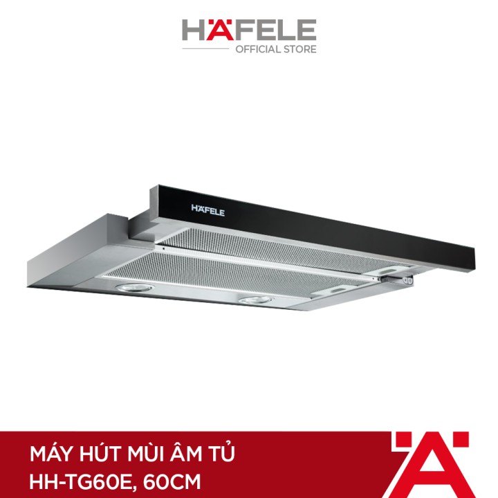 Máy Hút Mùi Âm Tủ HAFELE HH-TG60E (60cm) - 539.81.073 Xuất Xứ Châu Âu Kèm Than Hoạt Tính