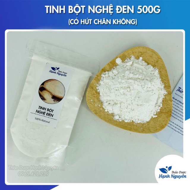 Tinh Bột Nghệ Đen 500g (Có hút chân không)