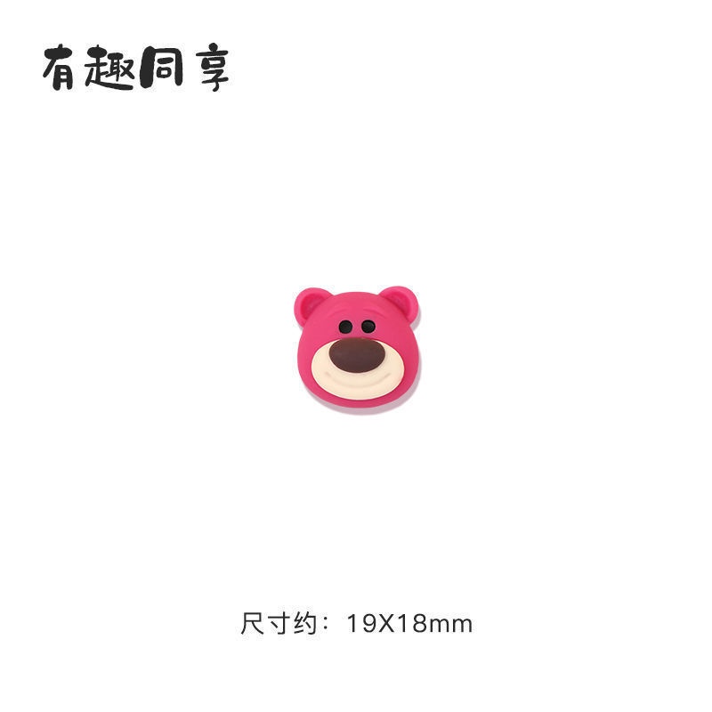 ENVIROSAX  Ghim cài áo hình gấu dâu tây dễ thương dành cho tình nhân