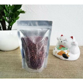 0.5Kg Túi Zipper Đáy Đứng 1 Mặt Bạc (Tùy chọn size)