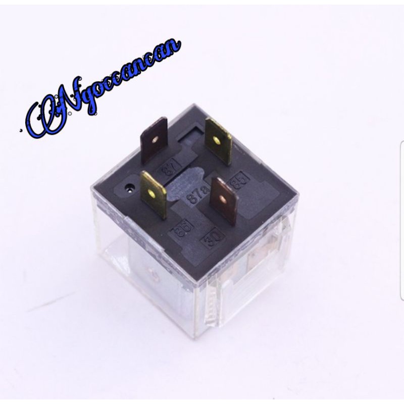 Hộp 10 Rơ Le 4 Chân 12v 80A 5 Chân 12v 100A