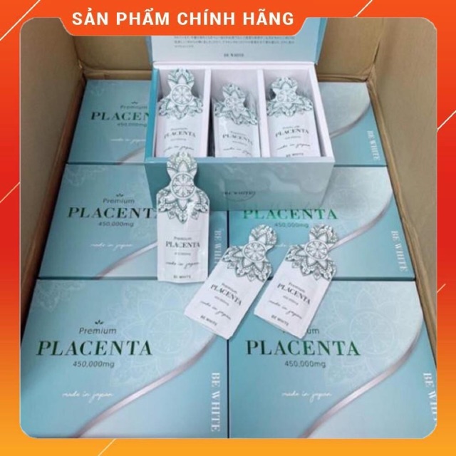 Nhau Thai Ngựa Đua Tổ Yến Premium Placenta 45000mg Japan