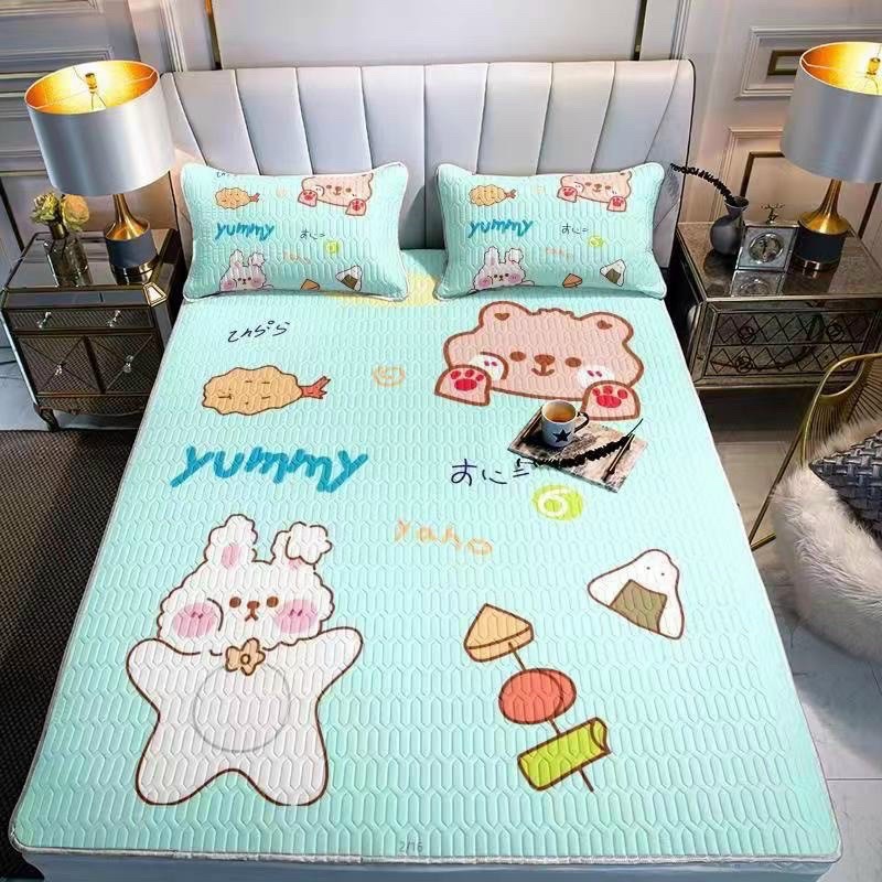 Chiếu điều hoà cao su non 5D dày dặn loại 1 mềm mát cho mua hè