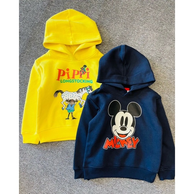 Áo nỉ H.M cho Bé Gái có mũ HODDIE size 10-30kg