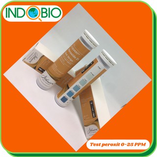 [HÀNG CÓ SẴN] QUE TEST PEROXIT (H2O2) 220.1  TEST THỬ NHANH PEROXIT (H2O2) 0-25 PPM JOHNSON-ANH [KÈM COA]