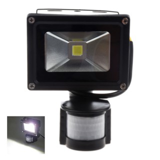 🌠PIR Motion Sensor Security Wall Pure White LED Waterproof Flood Light Lamp 10W