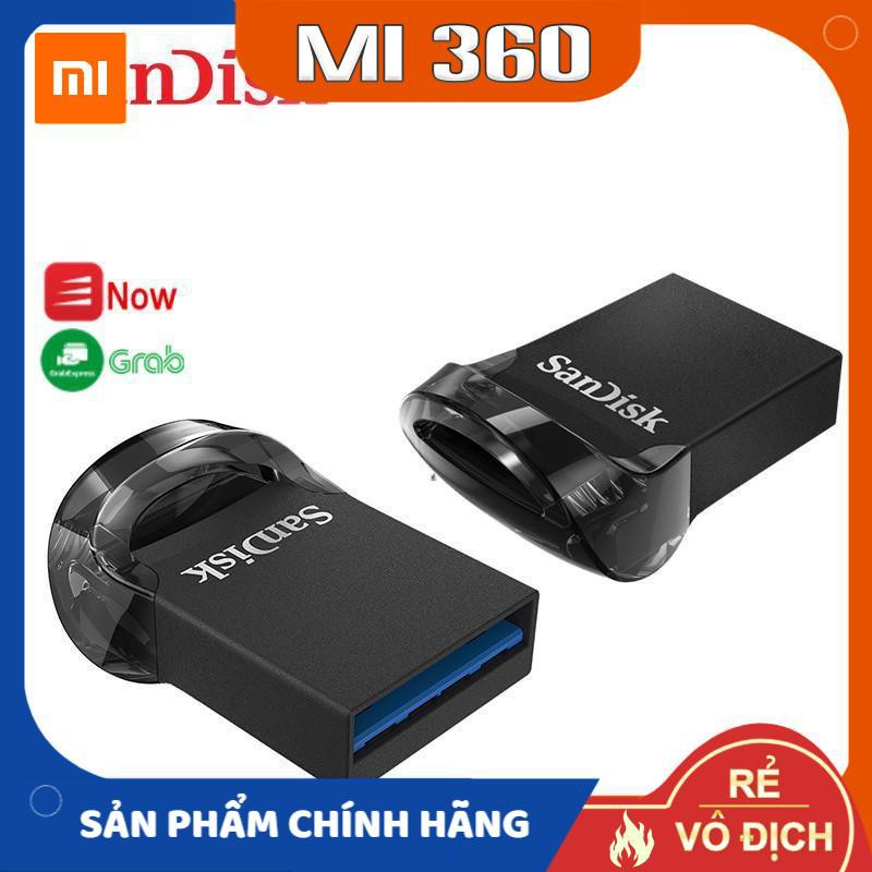 [ Chính Hãng] USB 3.1 SanDisk CZ430 16Gb/ 32Gb/ 64Gb/ 128Gb Ultra Fit Flash Drive tốc độ upto 130MB/s