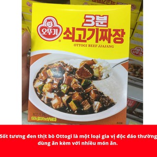Sốt tương đen thịt bò OTTOGI Hàn Quốc hộp 200gr
