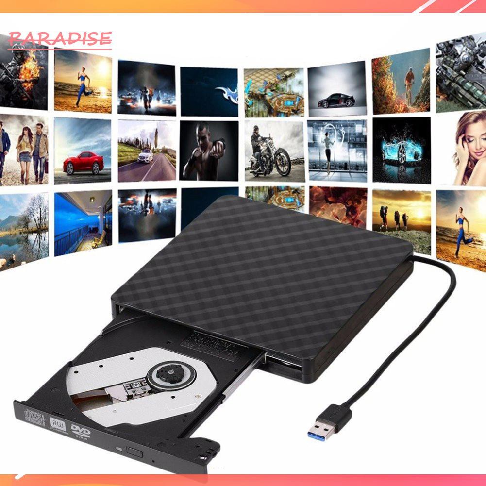 Paradise1 USB 3.0 External DVD Burner Writer Recorder DVD RW Optical Drive ROM Player