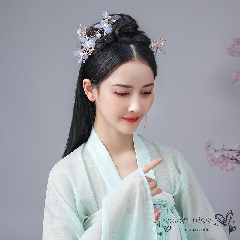 Bộ Trâm Cài Tóc Phong Cách Cổ Điển Cho Nữ
