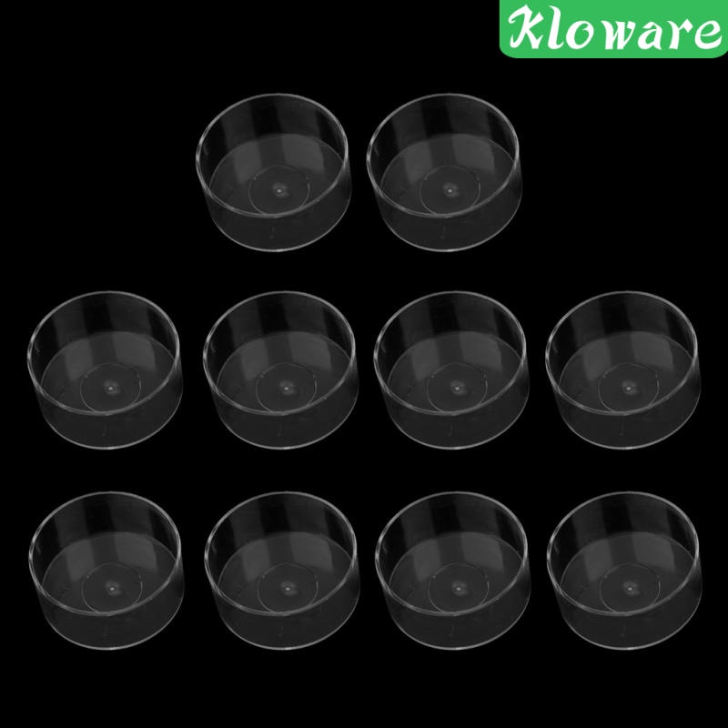 Bộ 50 đế giữ nến bằng nhựa dùng trang trí tiệc cưới lãng mạn