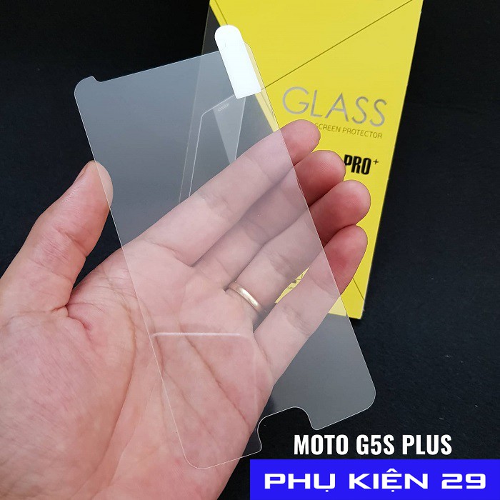 [Motorola Moto G5S Plus/ E4 Plus] Kính cường lực Glass Pro+ 9H