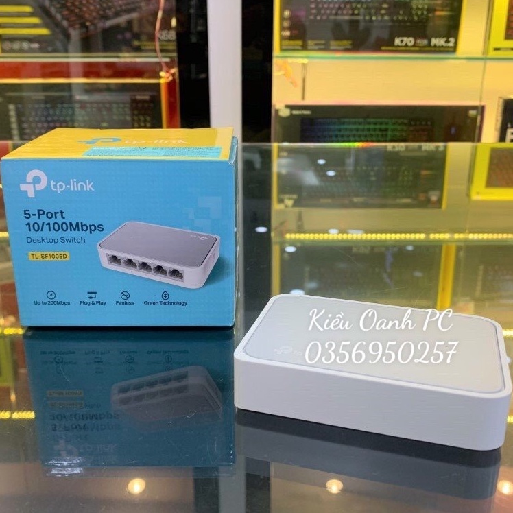 Bộ Chia Mạng Switch TP-Link 5 Port TL-SF1005D - Mới Chính Hãng Bảo hành 24 Tháng