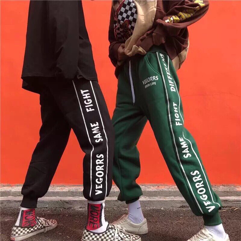 Quần jogger viền chữ cực chất