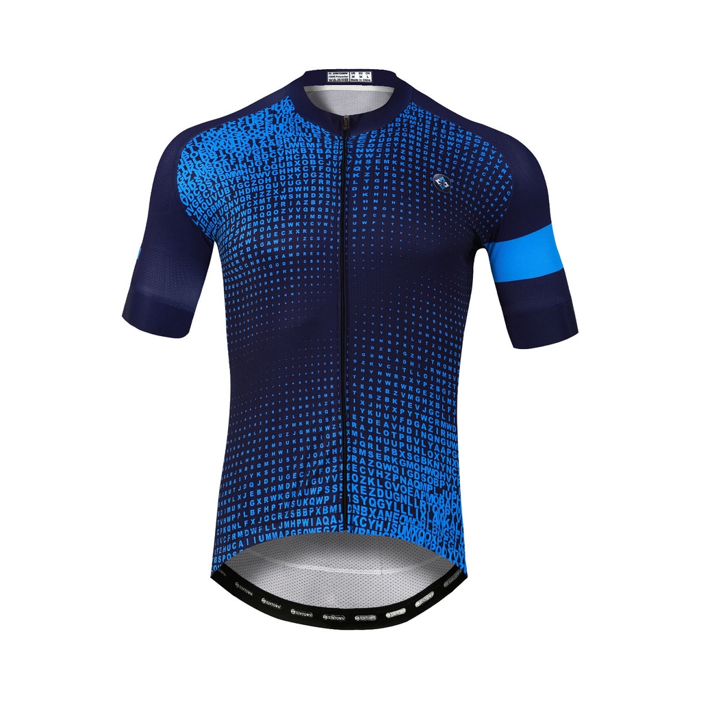 Áo ngắn xe đạp chính hãng Xintown Blue Alpha