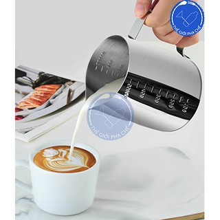 Ca Đánh Sữa Có Vạch Đong (Vạch Đong Trong & Ngoài) - Thế Giới Pha Chế