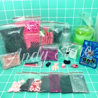 [Slime] Bộ Kit To Làm Slime Mây Chủ Đề BlackPink 🖤💗