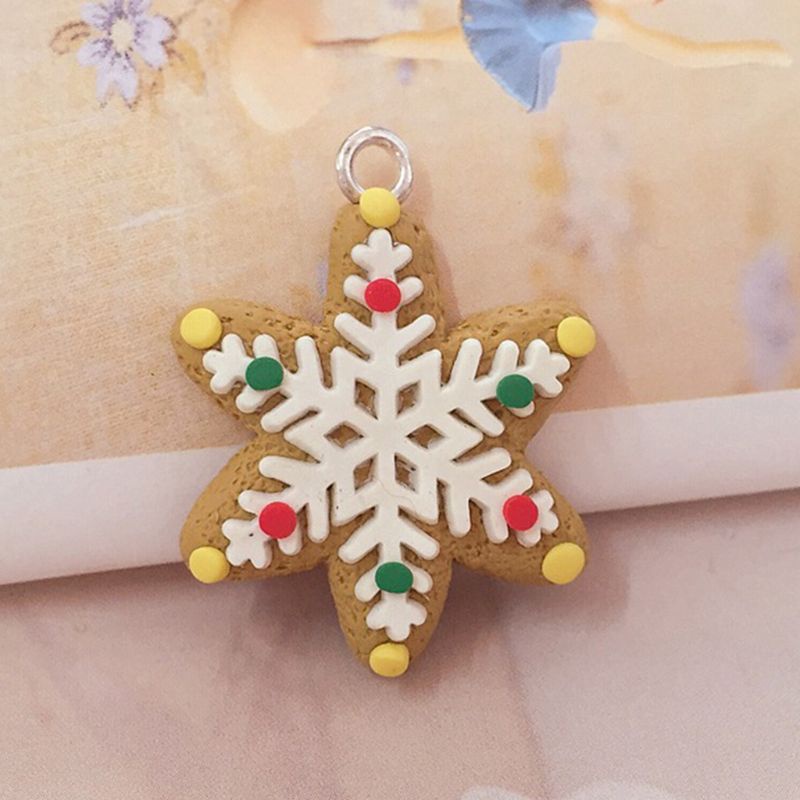 Phụ Kiện Trang Trí Giáng Sinh / Năm Mới Hình Người Tuyết / Tuần Lộc / Bánh G