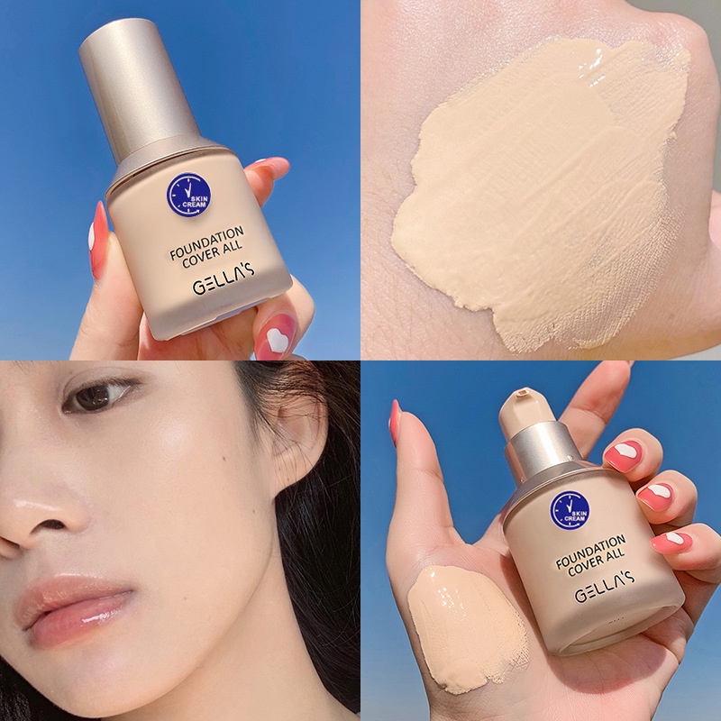 [Hàng mới về] Kem Nền Che Khuyết Điểm GELLA'S Hàng Nội Địa BB Che Khuyết Điểm Toàn Diện 30ml