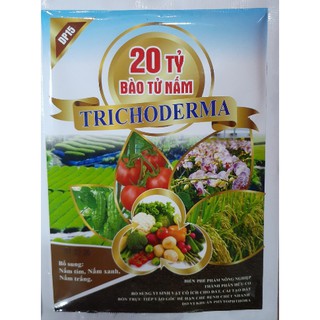 Chế phẩm sinh học trichoderma 20 tỷ bào tử gói 100gr