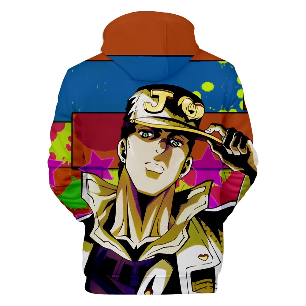 Áo Hoodie Tay Dài In Hình Anime Jojo 's Wonderful Adventure Độc Đáo Cá Tính | BigBuy360 - bigbuy360.vn