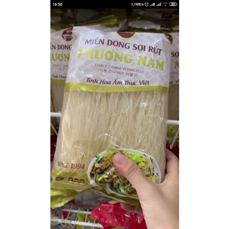 Miến Dong sợi rút Phương Nam gói 1kg - Cam kết hàng loại 1